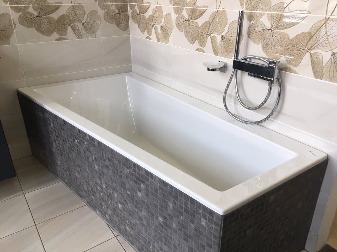 ANDRA L SLIM wanna asymetryczna 180x90 cm z akrylu, biała