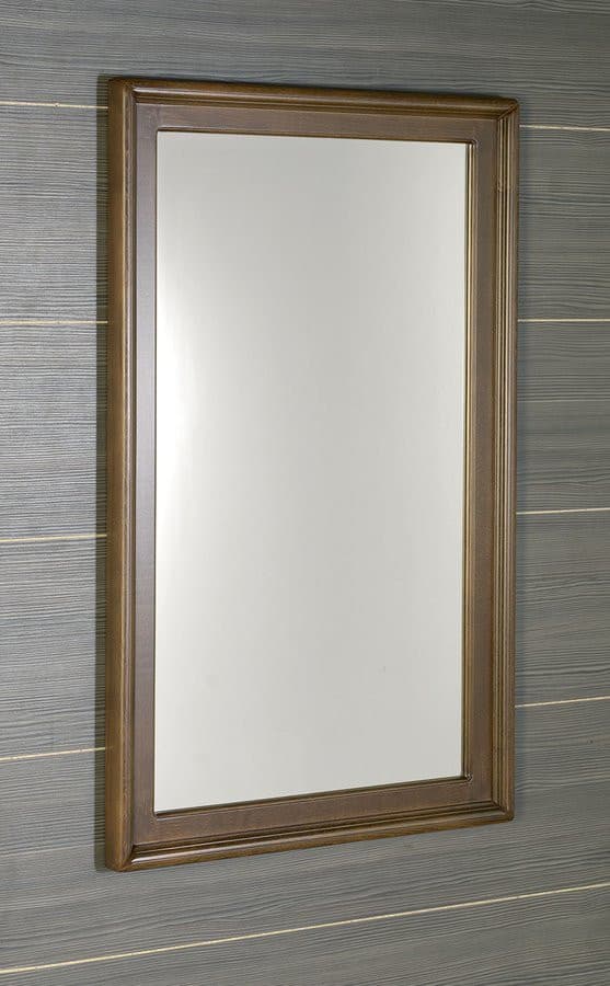 RETRO lustro w drewnianej ramie 700x1150mm, buk