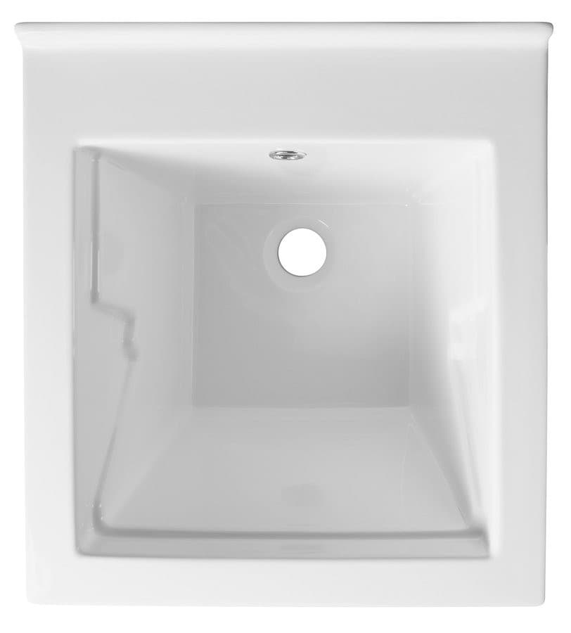 Ceramiczna komora gospodarcza 45x50 cm z przelewem