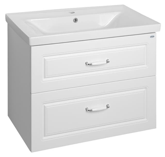 FAVOLO szafka umywalkowa 76,5x60x44,6 cm, biały mat