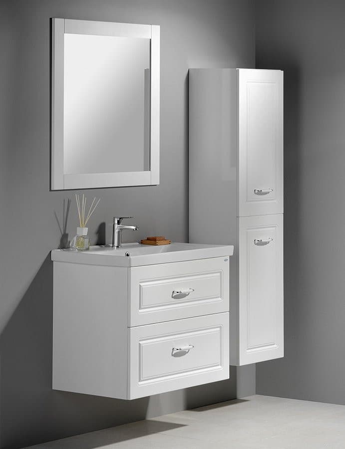FAVOLO szafka umywalkowa 76,5x60x44,6 cm, biały mat