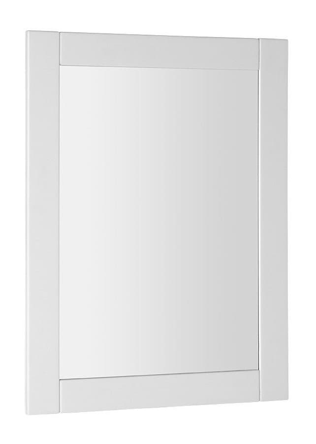FAVOLO lustro prostokątne w ramie 60x80 cm, biały mat