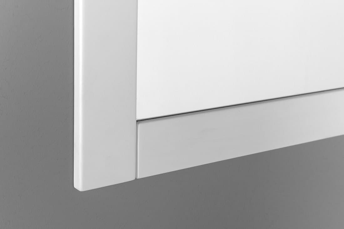 FAVOLO lustro prostokątne w ramie 60x80 cm, biały mat