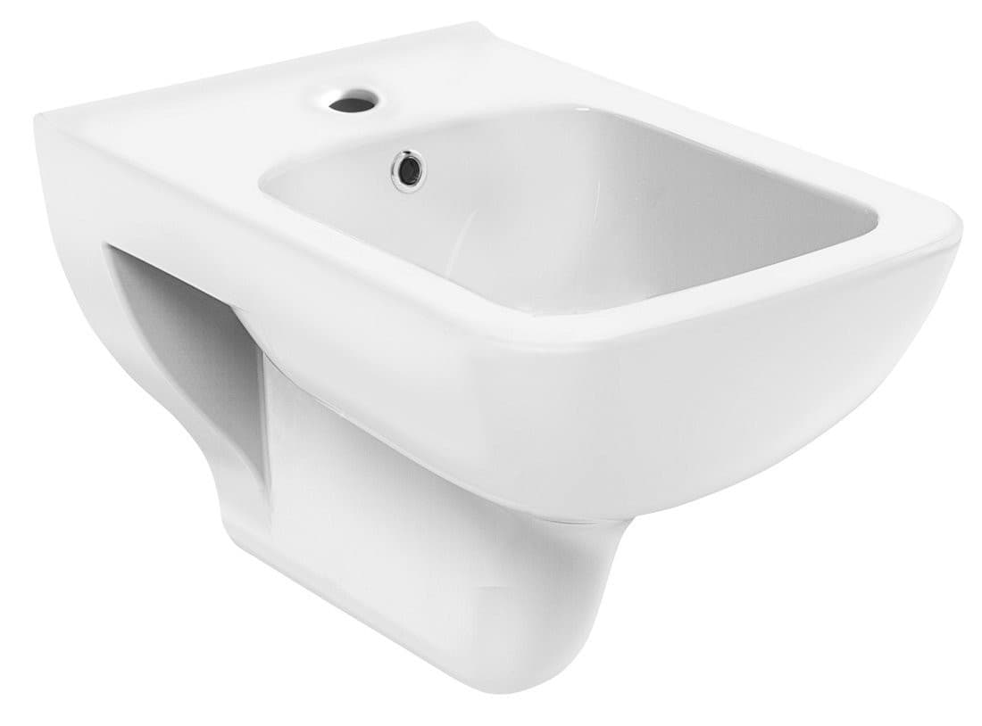 BENE bidet wiszący 35,5x50 cm, biały ceramiczny