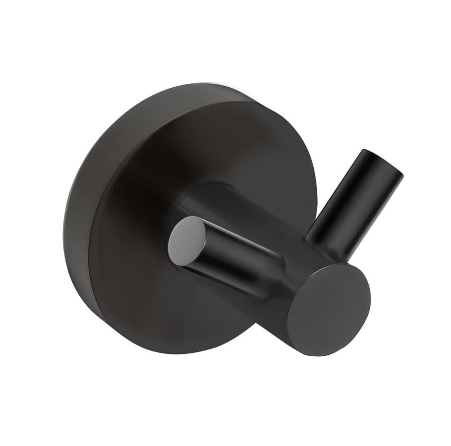 X-ROUND BLACK podwójny haczyk, czarny
