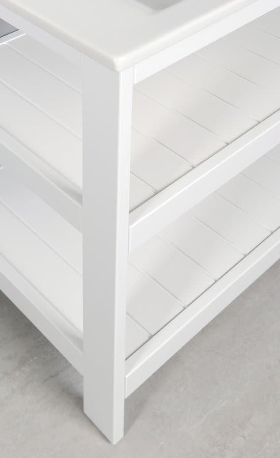 Szafka umywalkowa ETIDE 51,5x85x44 cm biały mat MDF
