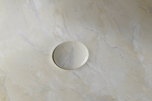 DALMA ceramiczna umywalka nablatowa 58,5x39 cm, marfil