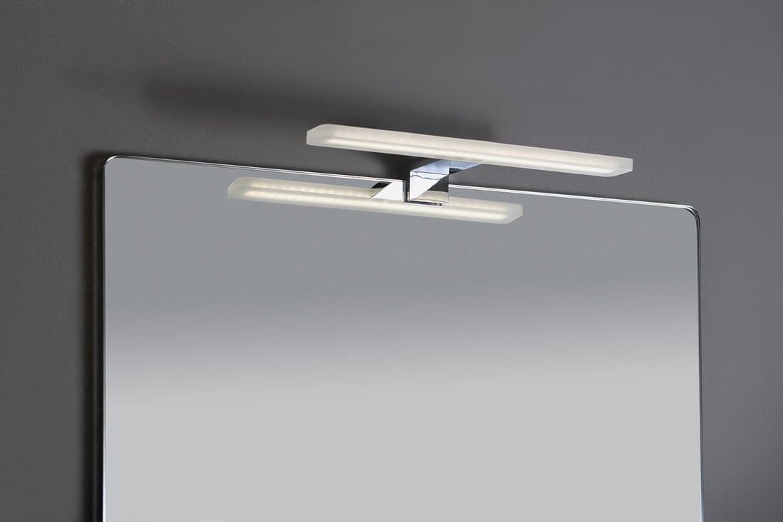 MIRAKA oświetlenie LED 5W, 230V, akryl, chrom, 300x120mm