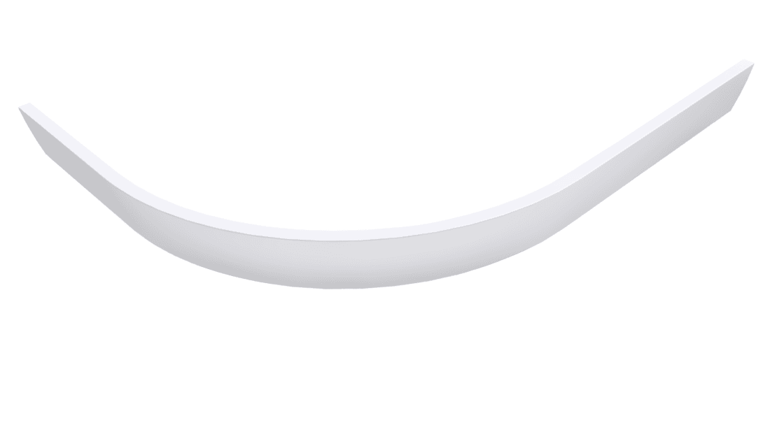 RENA R panel czołowy prawy 120x90 ABS/PMMA
