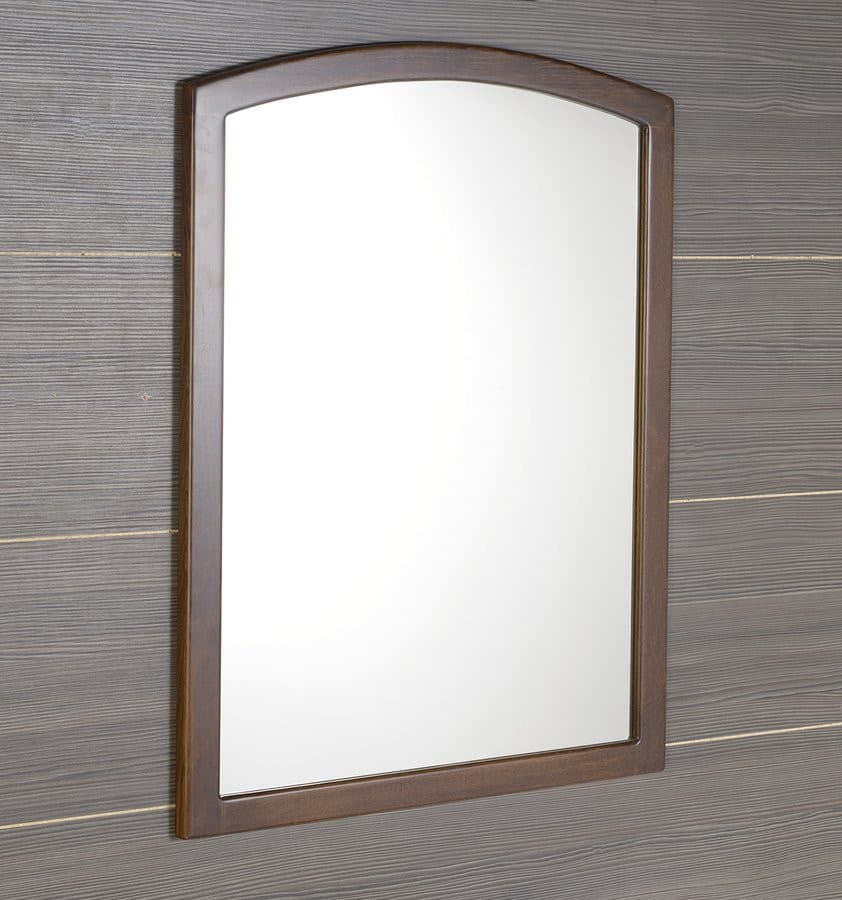 RETRO lustro w drewnianej ramie 650x910mm, buk