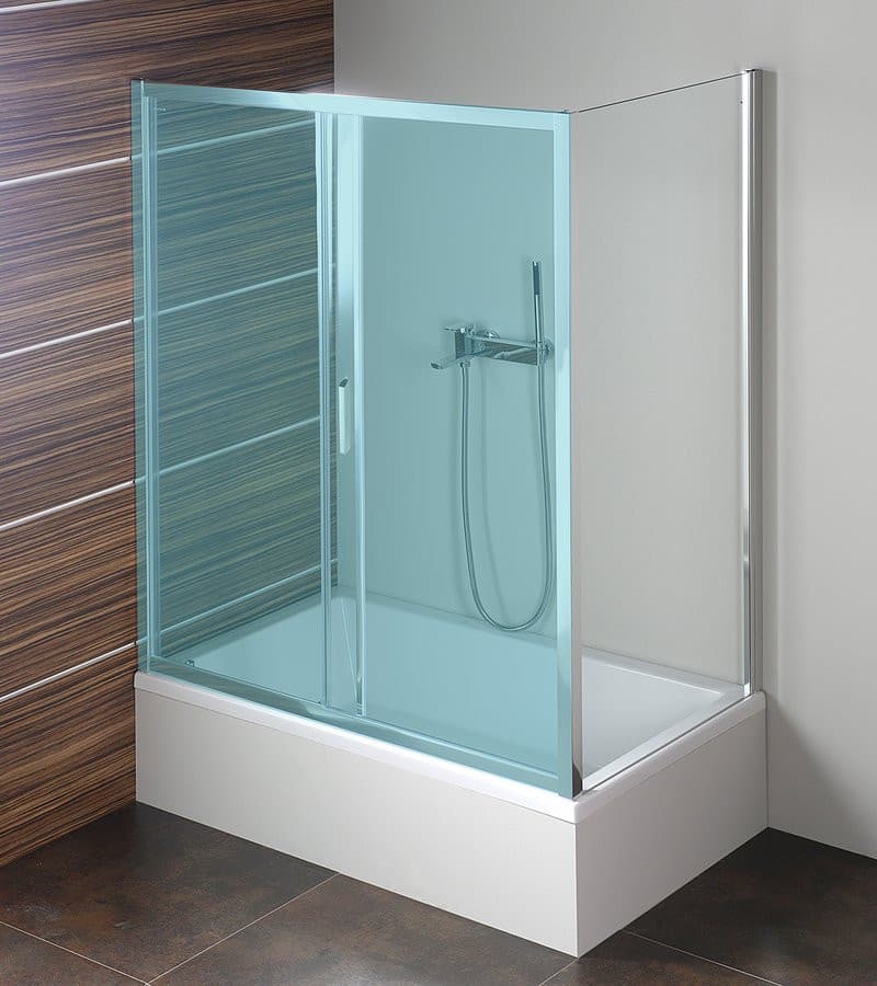 DEEP ścianka boczna 750x1650 mm, szkło transparentne