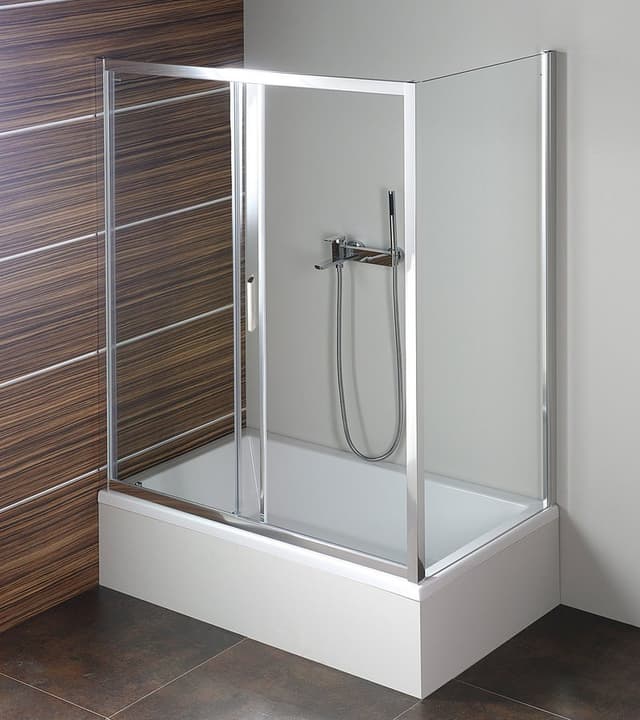 DEEP ścianka boczna 750x1650 mm, szkło transparentne