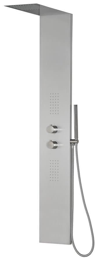 GRACE panel prysznicowy 220x1450mm, stal nierdzewna matowy