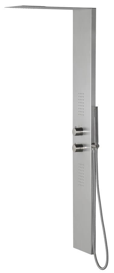 GRACE panel prysznicowy 220x1450mm, stal nierdzewna matowy
