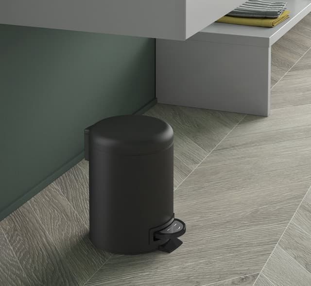 POTTY kosz na śmieci 3l z funkcją Soft Close, czarny mat
