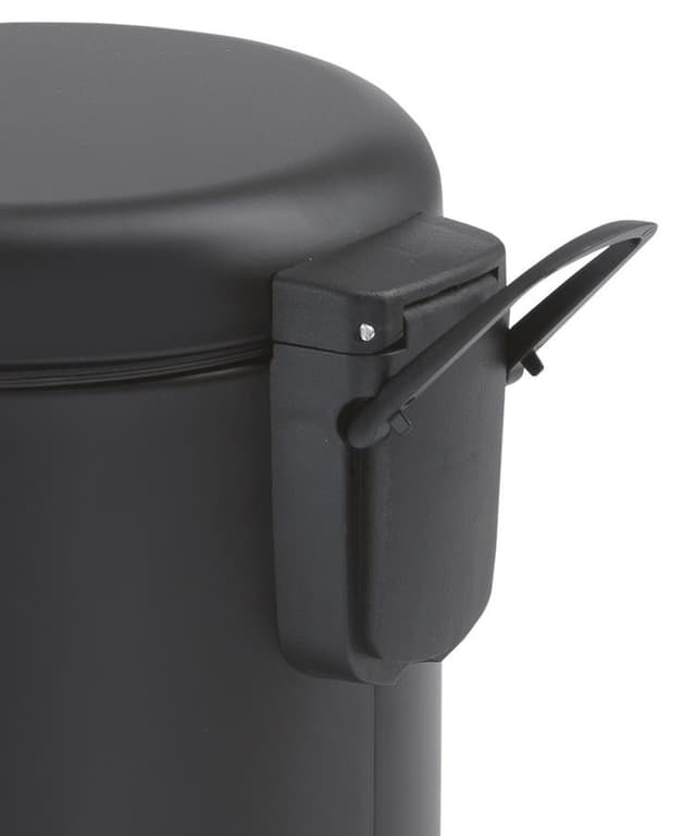 POTTY kosz na śmieci 5l, Soft Close, czarny mat
