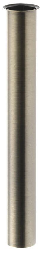 Syfonowa rura przedłużająca z flanszą, 32 mm, 250 mm, brązowa