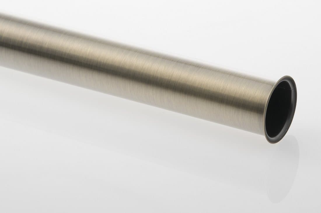 Syfonowa rura przedłużająca z flanszą, 32 mm, 250 mm, brązowa
