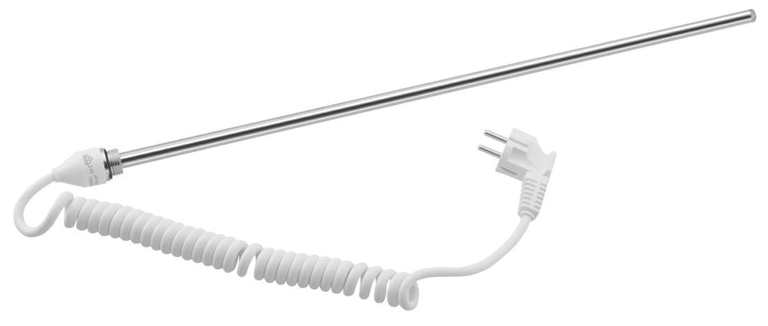 Grzałka elektryczna 900 W bez termostatu, kabel spiralny