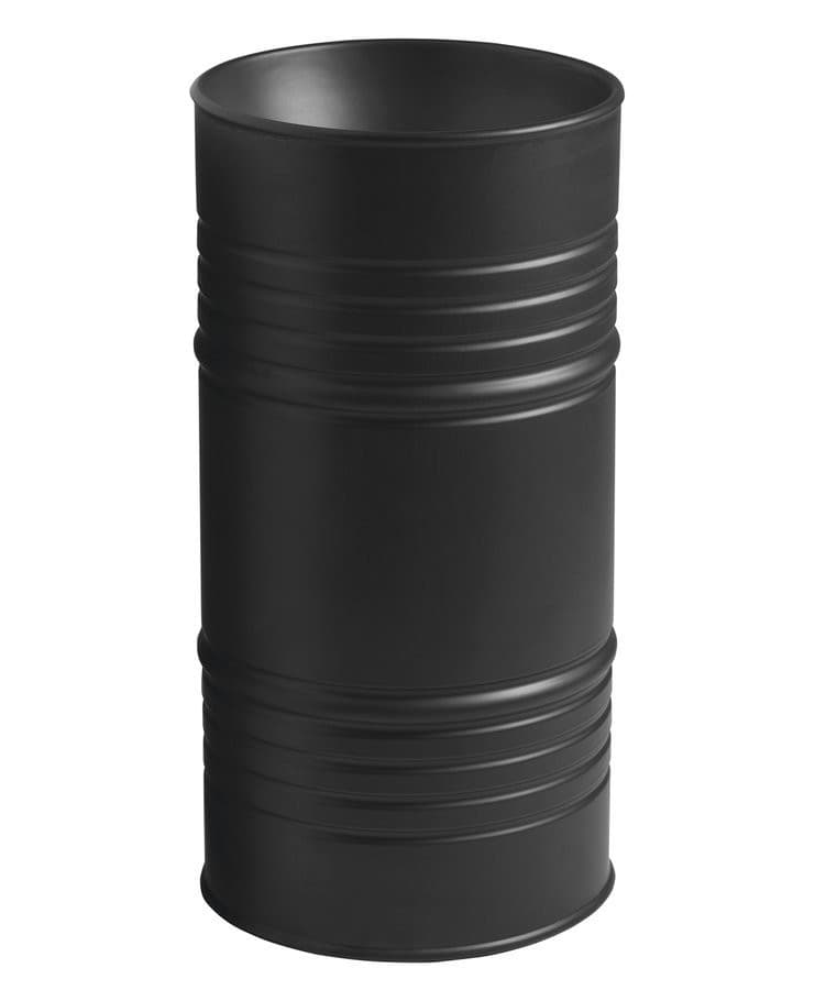 BARREL ceramiczna umywalka wolnostojąca czarna mat 45x90x45cm