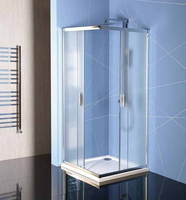 EASY kabina prysznicowa kwadratowa 900x900mm, szkło BRICK