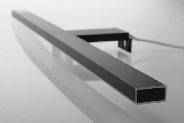 ESTHER 2 LED oświetlenie ścienne, czarne, 8 W (500x14x107 mm)