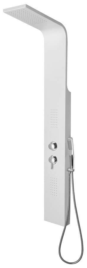 JACOB panel prysznicowy 200x1500mm, biały matowy z funkcją AntiCalc