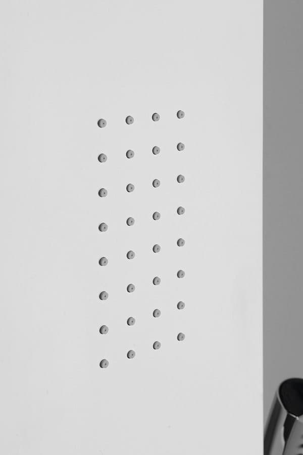 JACOB panel prysznicowy 200x1500mm, biały matowy z funkcją AntiCalc