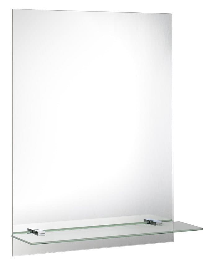 Lustro z półką 60x80cm z zawiasami, ochrona przed korozją