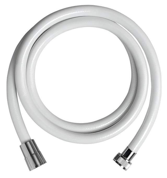 NOPEL wąż prysznicowy plastikowy, 150 cm biały