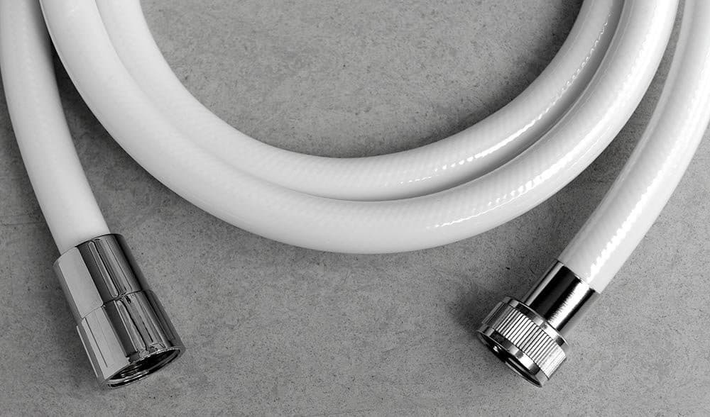 NOPEL wąż prysznicowy plastikowy, 150 cm biały