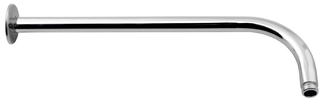 Ramię prysznicowe okrągłe, chromowane 405mm