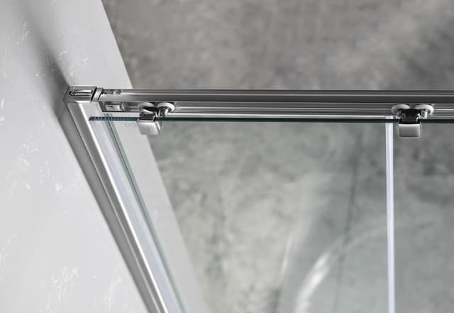 SIGMA SIMPLY drzwi prysznicowe przesuwne 1200mm, szkło czyste z wykończeniem COATED GLASS