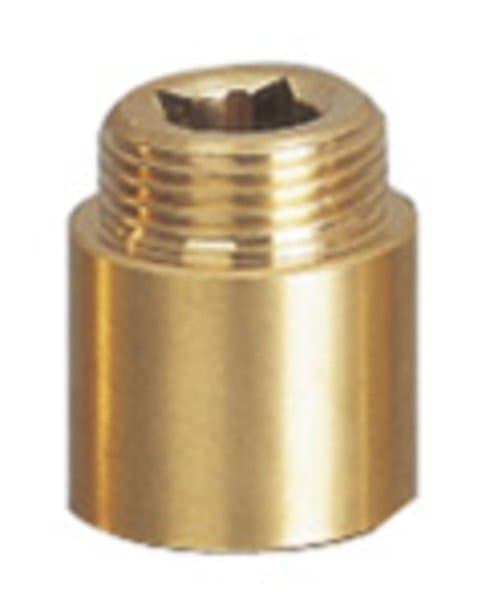 Mosiężna przedłużka 1/2" x 30 mm