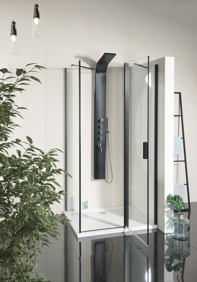 ZOOM BLACK kabina prysznicowa 1200x800mm, uniwersalna L/P