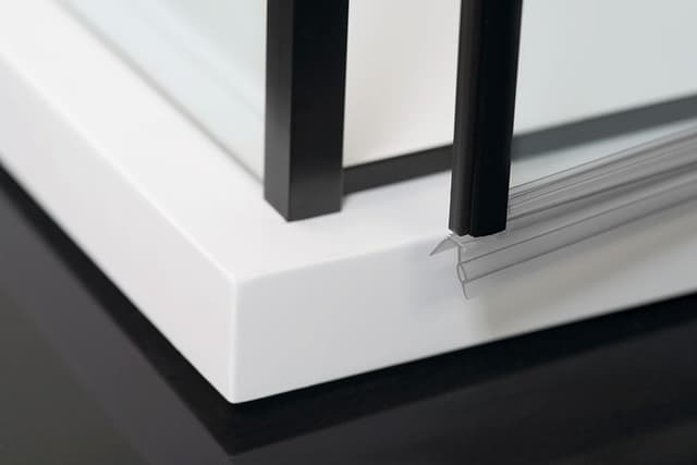 ZOOM BLACK kabina prysznicowa prostokątna 1300x800mm L/P