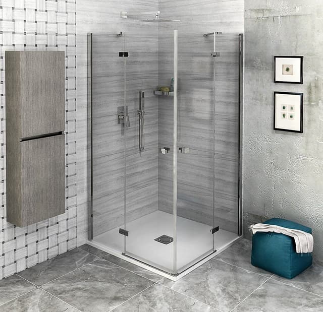 FORTIS kabina prysznicowa kwadratowa 1500x1500 mm z wejściem narożnym