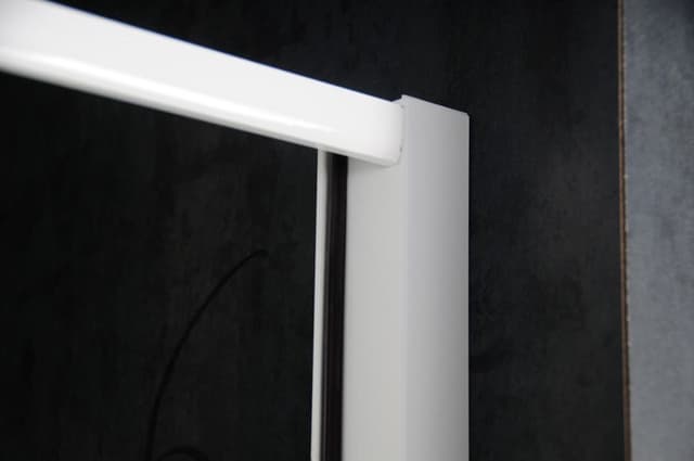 AMICO drzwi prysznicowe zawiasowe 820-1000x1850mm, szkło czyste