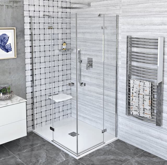 FORTIS kabina prysznicowa 1000x900 mm, wejście z rogu