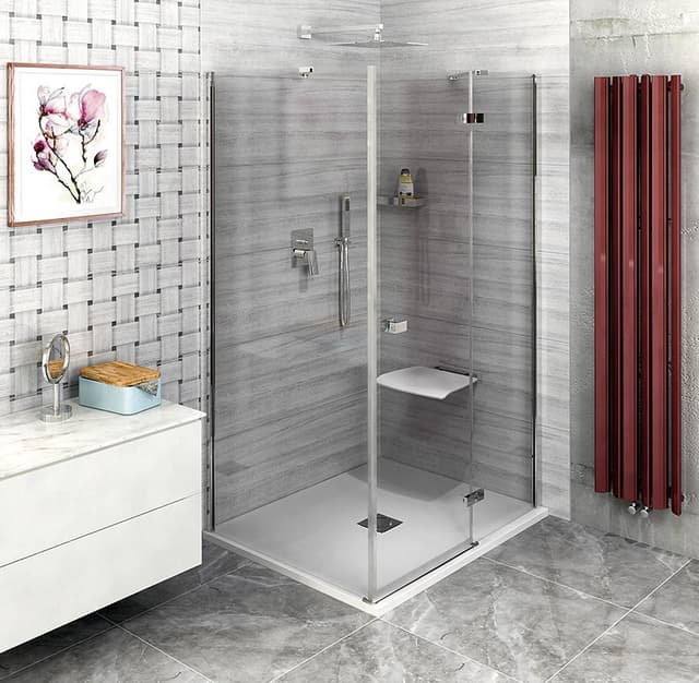 FORTIS kabina prysznicowa 900x900 mm, prawa
