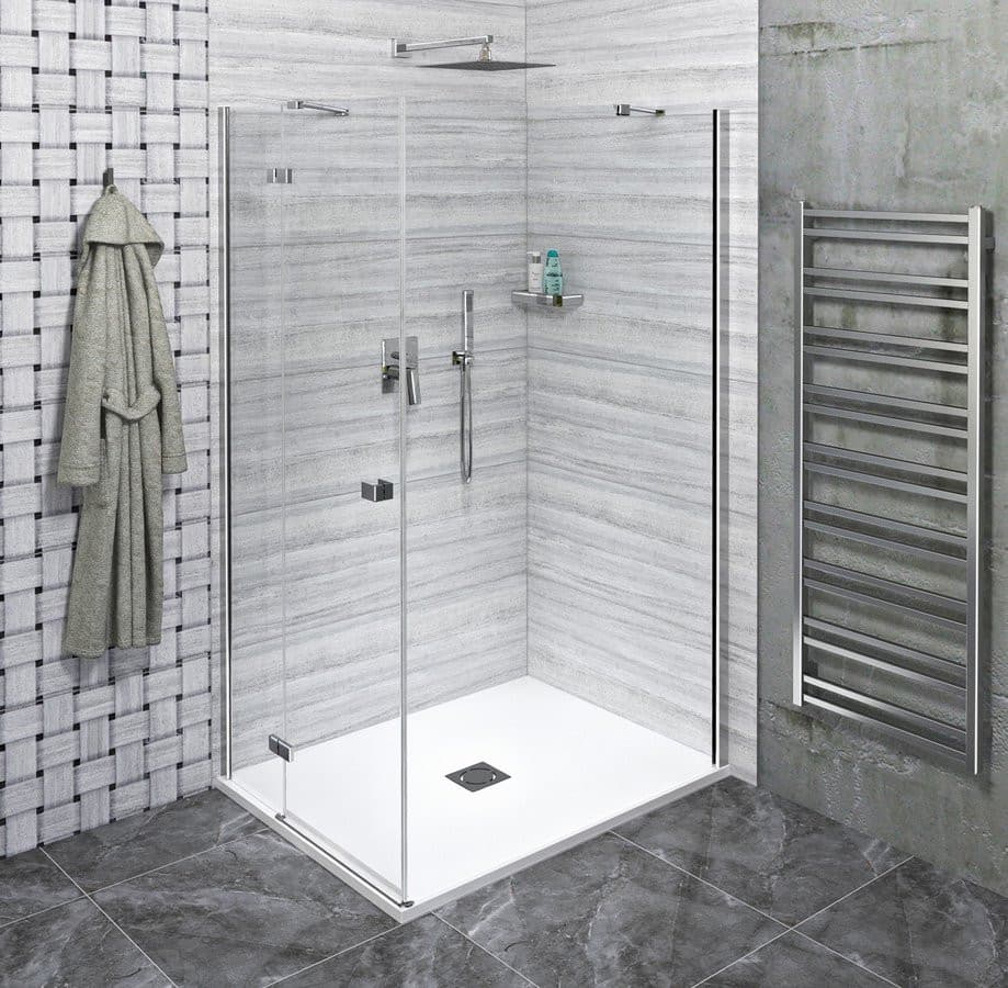 FORTIS kabina prysznicowa prostokątna 800x900 mm, lewa