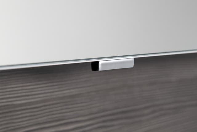 CLOE szafka z lustrem LED, 100x50x18cm, biała