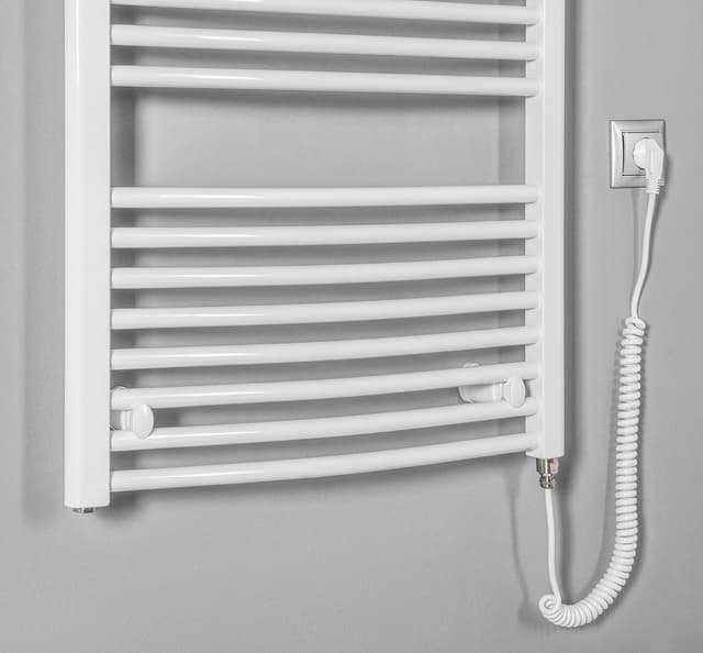 ORBIT-E grzejnik elektryczny, obły, 600 W, 600x1320 mm, biały