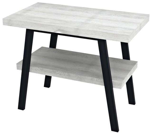 AVICE blat 90x39 cm, dąb starobiały, dolny do konsoli TWIGA