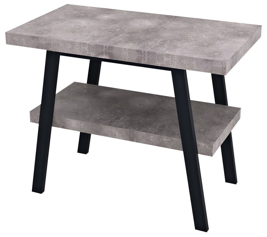AVICE blat dolny 90x39 cm, szary cementowy