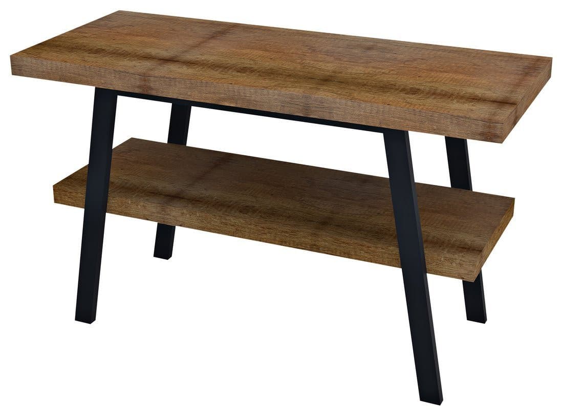 AVICE blat 100x39 cm, Old Wood - Brązowy