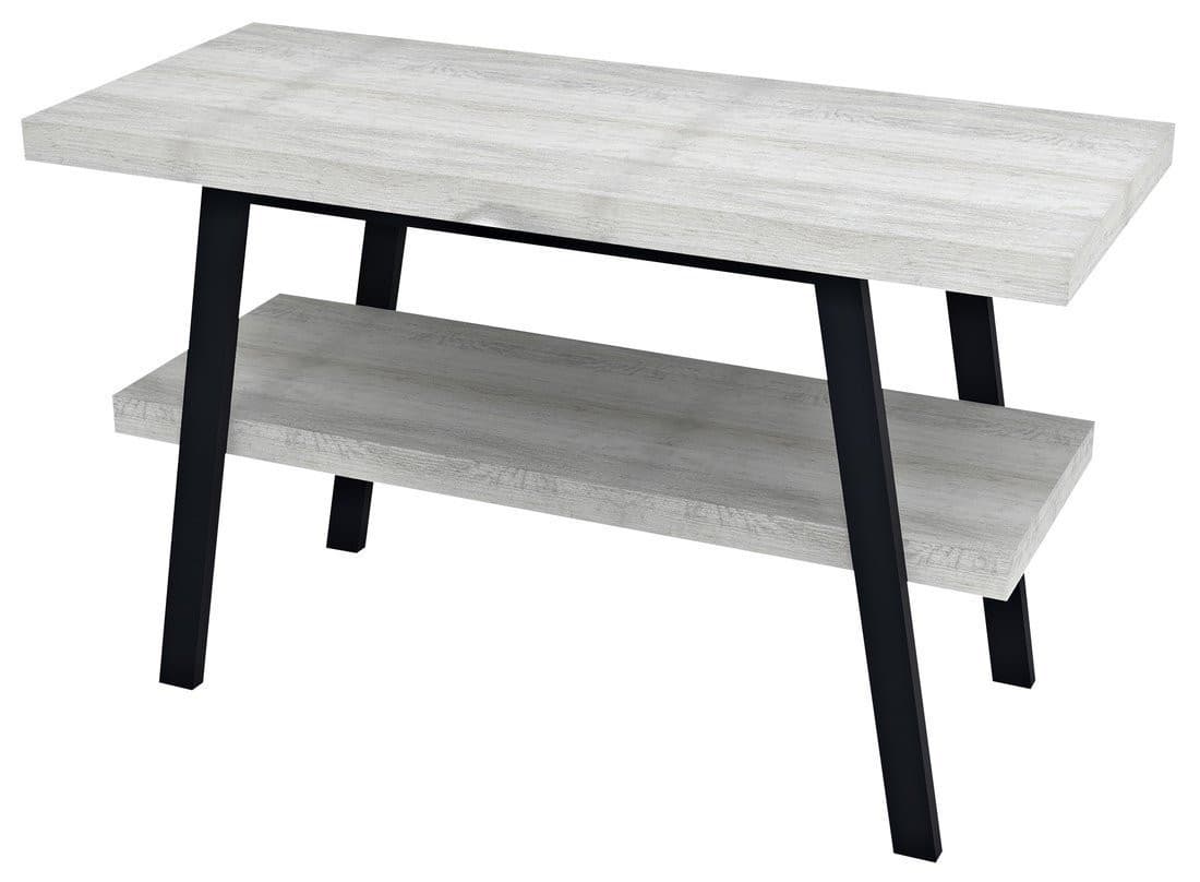 AVICE blat 120x39 cm, dąb starobiały - do konsoli TWIGA