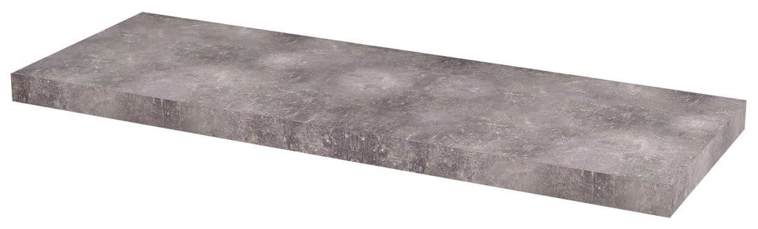 AVICE blat 120x39 cm, Cement, dolny do konsoli TWIGA