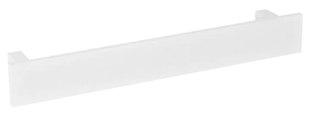 PATRON wieszak na ręczniki jedno ramię, kanciaste, 450x60mm, biały