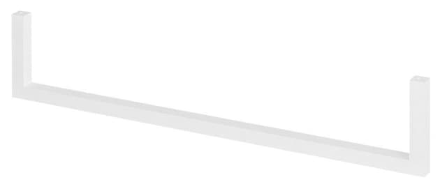 AVICE wieszak na ręczniki, 450x95 mm, biały mat